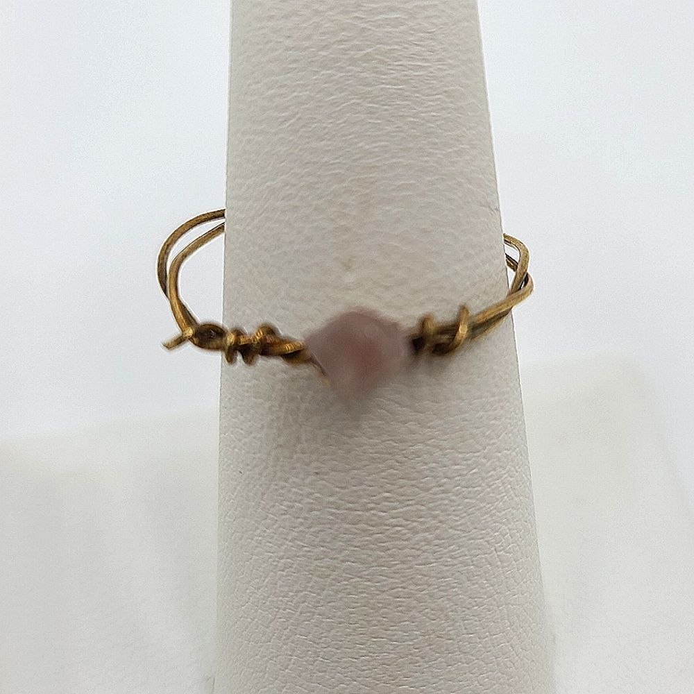 𝅺6 Boho Chic Wire Rings - Picture 8 of 11